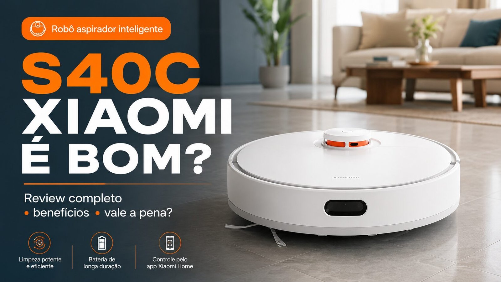 Robo aspirador xiaomi