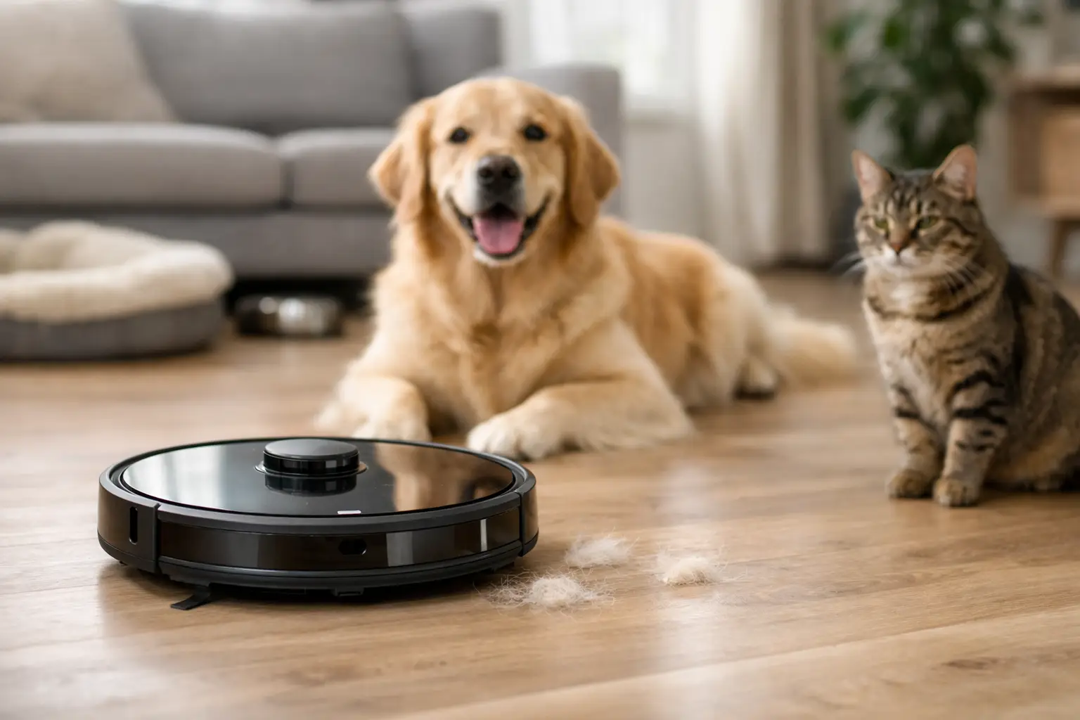 Melhor robô aspirador para quem tem pets